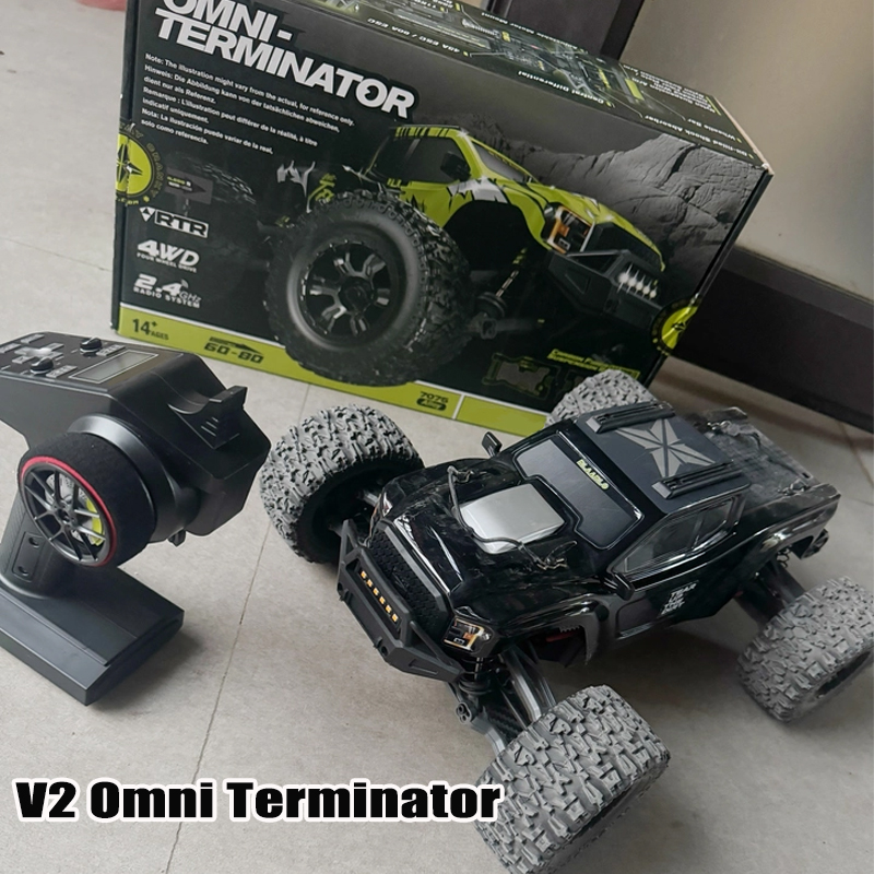 Outdoor Adventure Toys For Kids - V2 オムニターミネーター RC リモートコントロールトラック 4WD オフロード