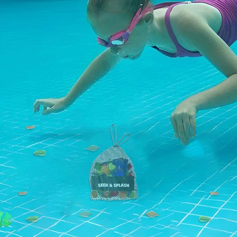 Outdoor Adventure Learning - 究極の水中アドベンチャーゲーム カラフルな宝石プール ダイビングおもちゃ 学習ゲーム 夏のプール用アウトドアアクティビティ