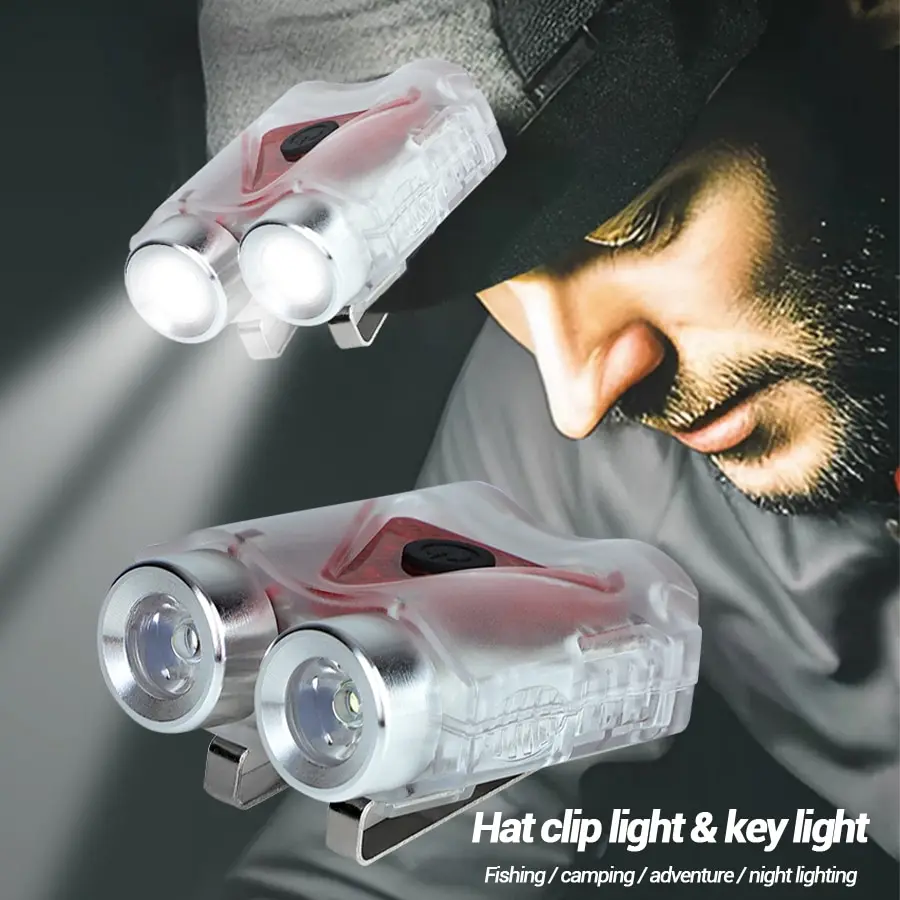 充電式ハンズフリーLEDヘッドランプ、防水キーチェーンマグネ - Outdoor Adventures のレビューと価格