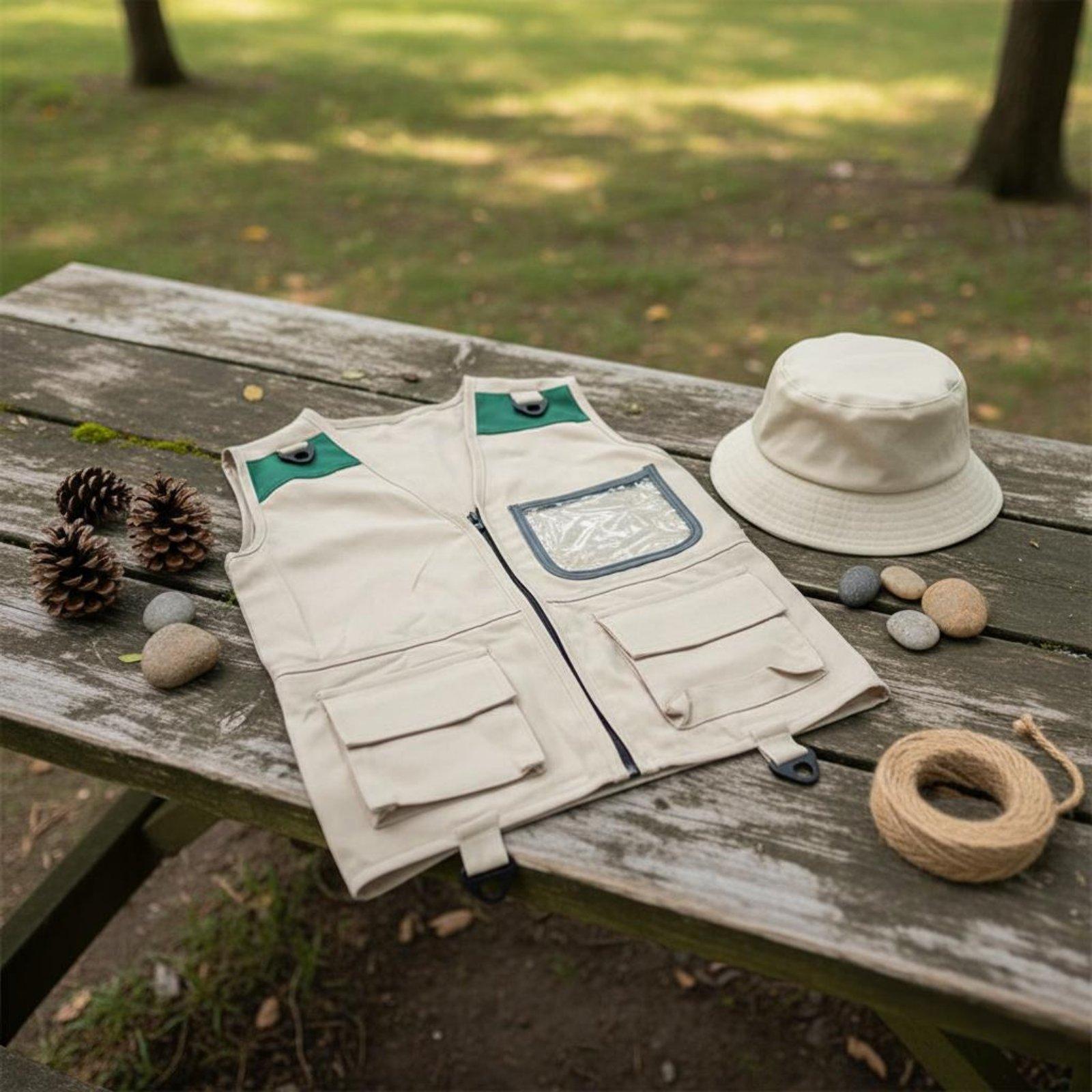 子供用探検ベスト アドベンチャーコスチューム キッズアウトド - Outdoor Adventure Kit For Boys のレビューと価格