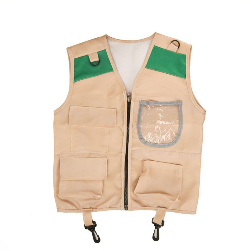 キッズエクスプローラーベスト＆ハットコスチューム サファリカ - Outdoor Adventure Kit For Boys のレビューと価格