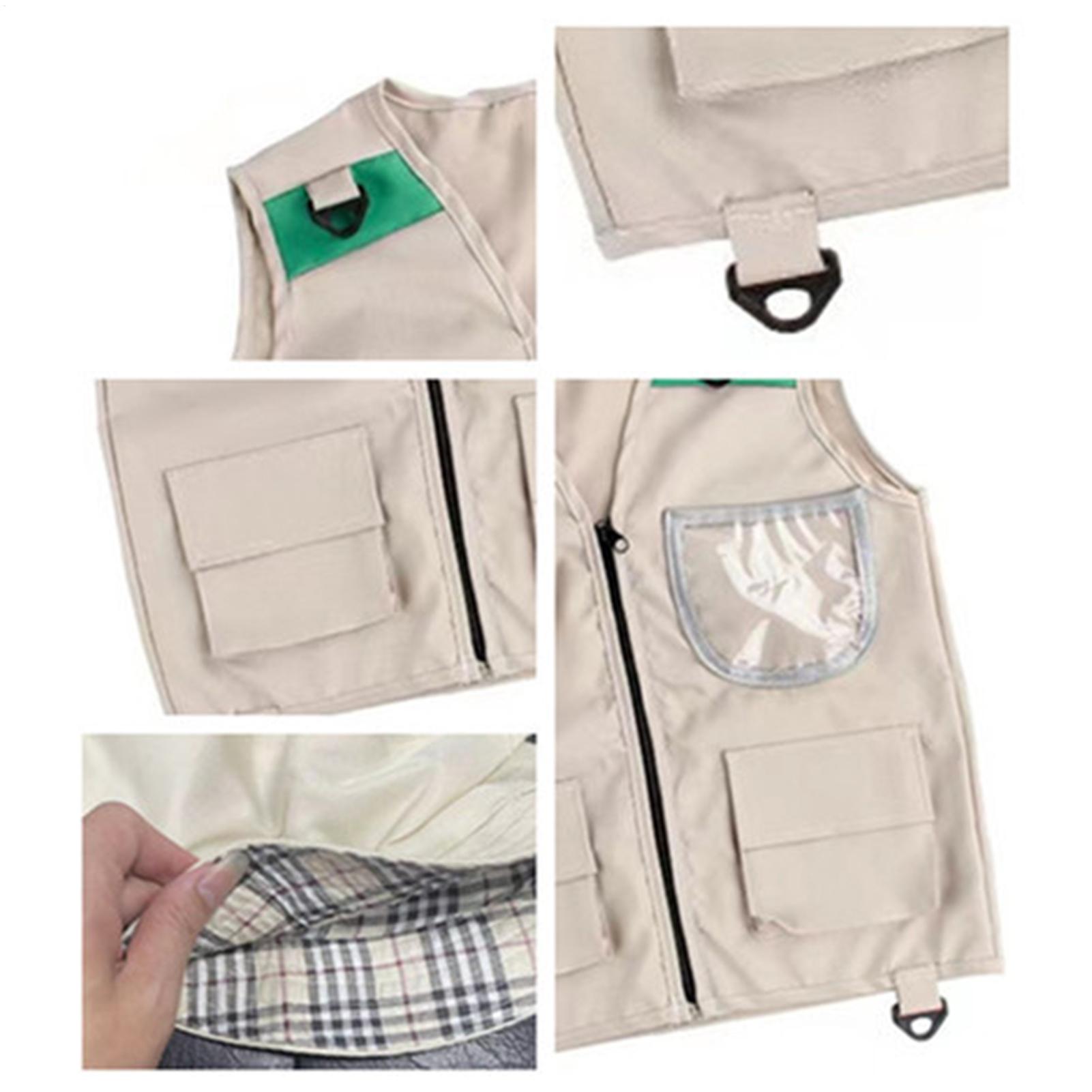 サファリキッズアウトドアエクスプローラーキット、カーゴベスト - Outdoor Adventure Kit For Boys のレビューと価格