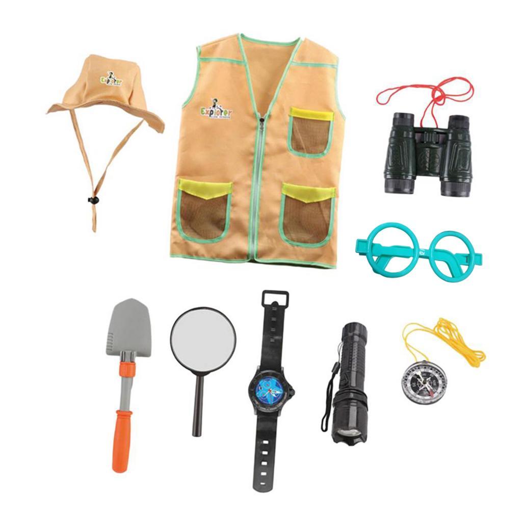 アウトドアアドベンチャーキット 子供用ベストと帽子セット ロ - Outdoor Adventure Kit For Boys のレビューと価格