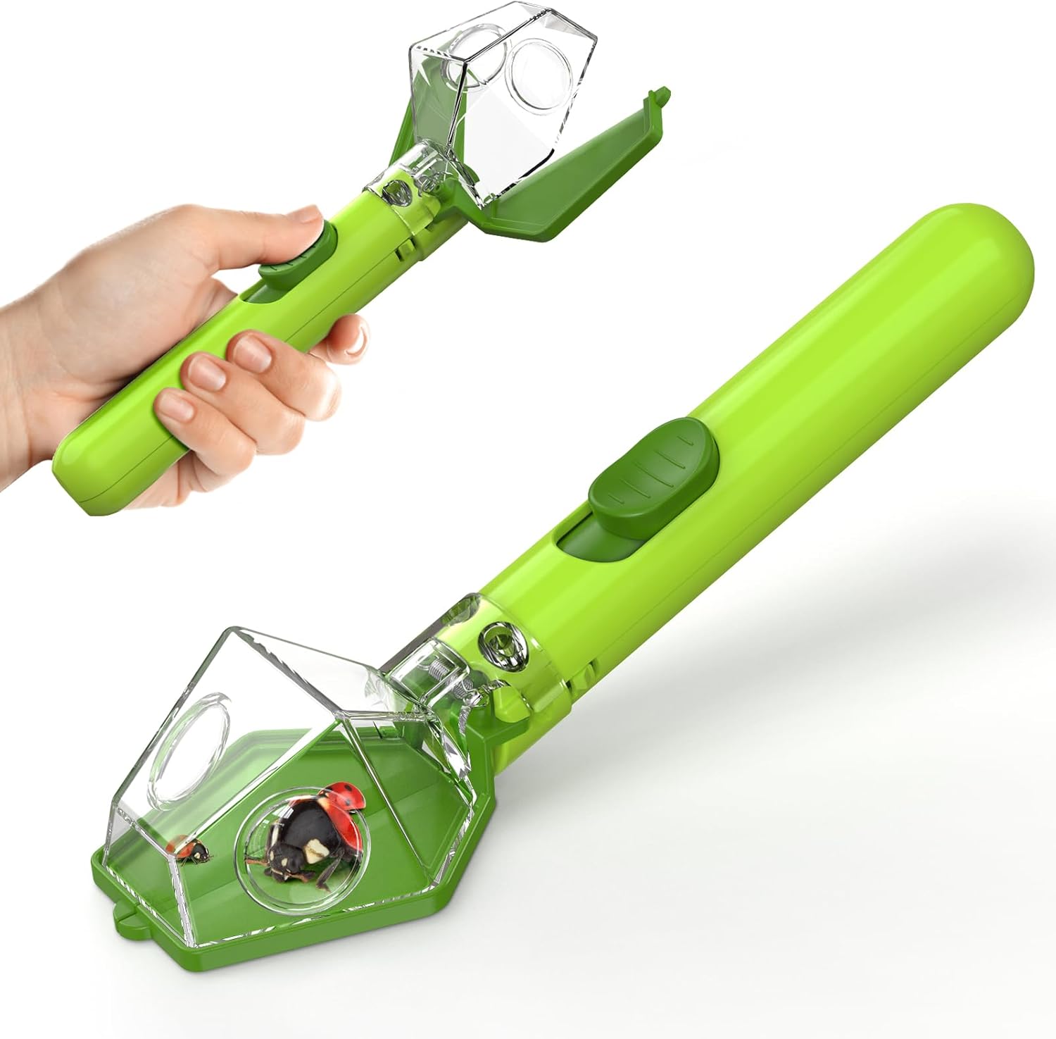 6倍拡大鏡付きハンドヘルド昆虫捕獲器、アウトドアアドベンチャ - Outdoor Adventure Learning のレビューと価格
