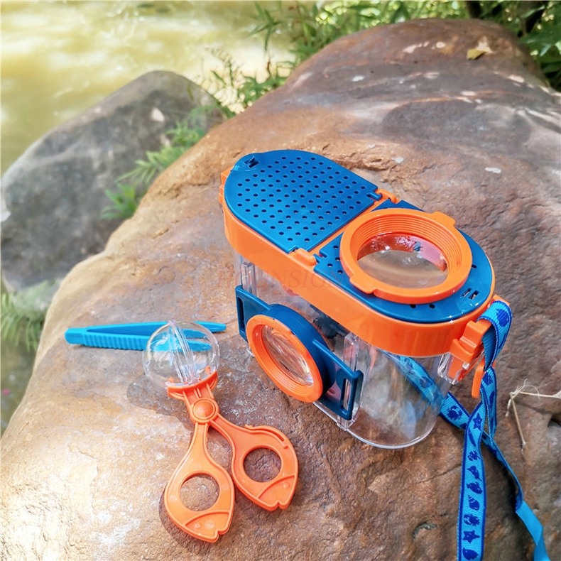 子供用昆虫観察ボックス給餌虫眼鏡蝶標本オタマジャクシコレクタ - Outdoor Adventure Learning のレビューと価格
