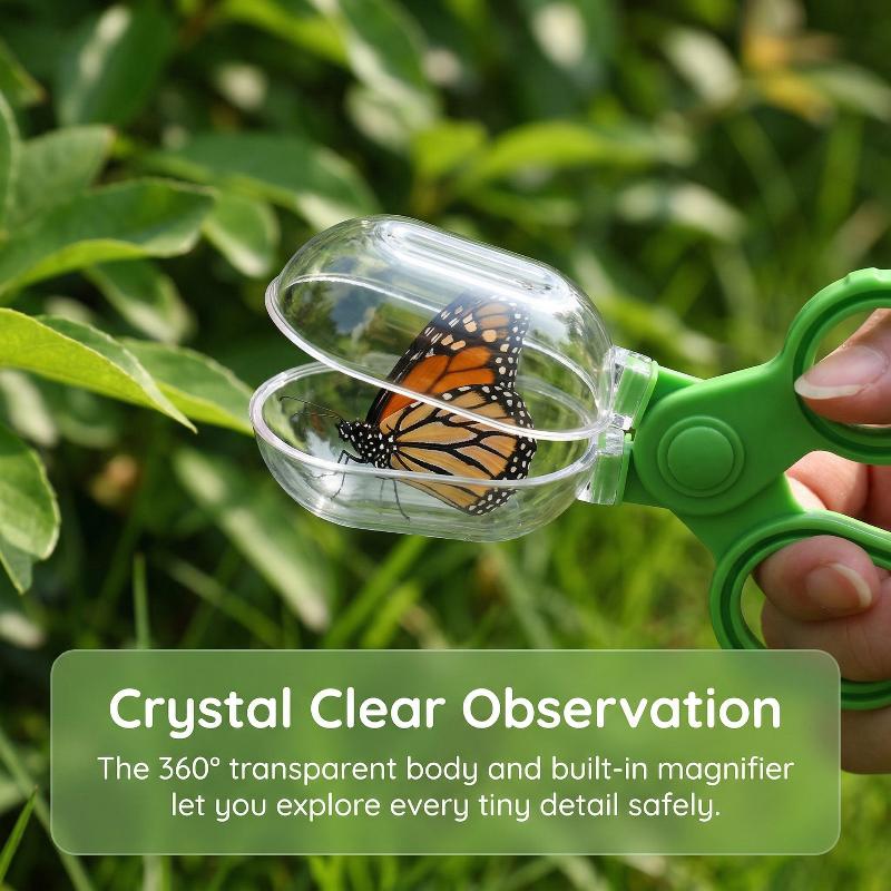 子供用昆虫探検セット 昆虫はさみクリップとネット付き 屋外自 - Outdoor Adventure Learning のレビューと価格