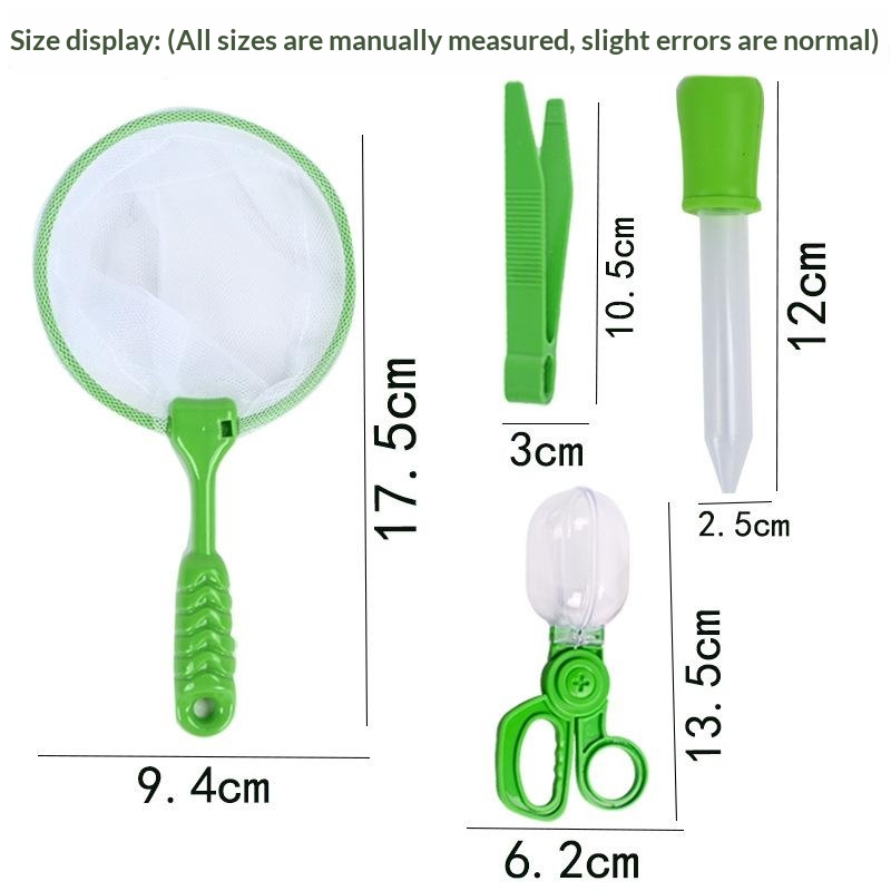 子供用昆虫探検セット 昆虫はさみクリップとネット付き 屋外自 - Outdoor Adventure Learning のレビューと価格