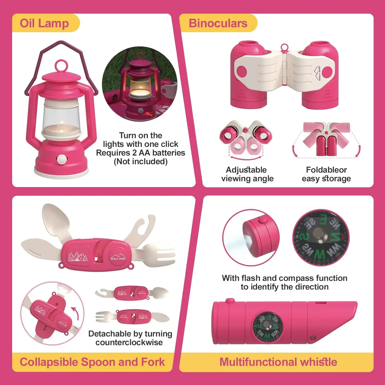 ‌ 子供用アウトドア自然探検おもちゃセット ビーチ砂遊びツー - Outdoor Adventure Kit For Boys のレビューと価格