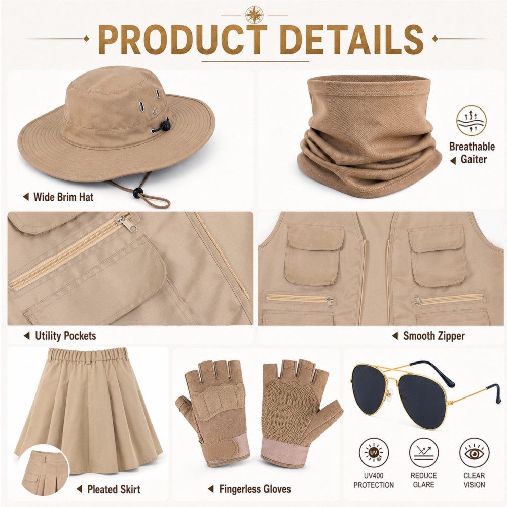 アウトドアエクスプローラー服帽子アクセサリーハイキング釣りア - Outdoor Adventure For Adults のレビューと価格