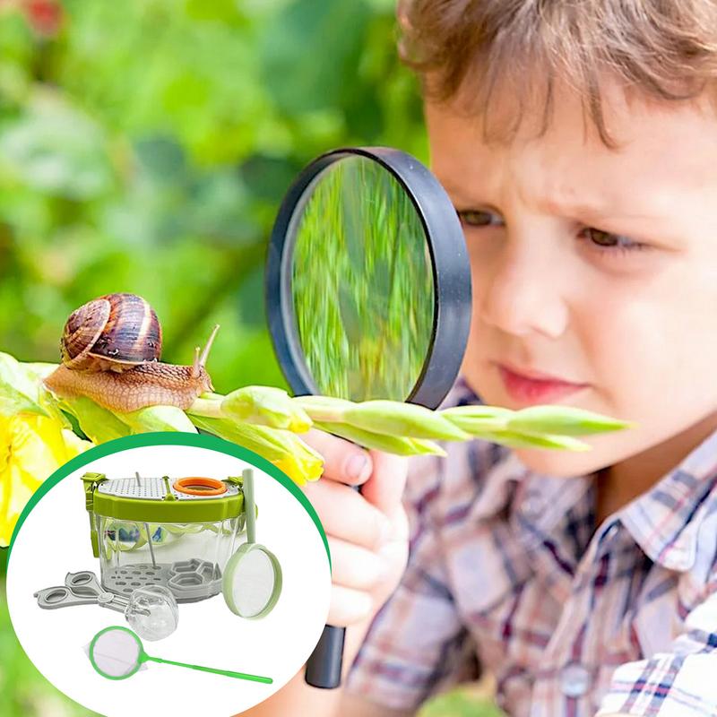 子供観察ボックス科学観察キット子供ごっこ遊び多機能屋外キャッ - Outdoor Adventure Learning のレビューと価格