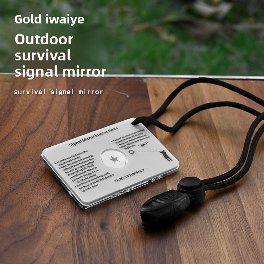 1 個屋外カヤックサバイバル信号ミラー、アクリル反射緊急ツー - Signal Mirror Rescue のレビューと価格