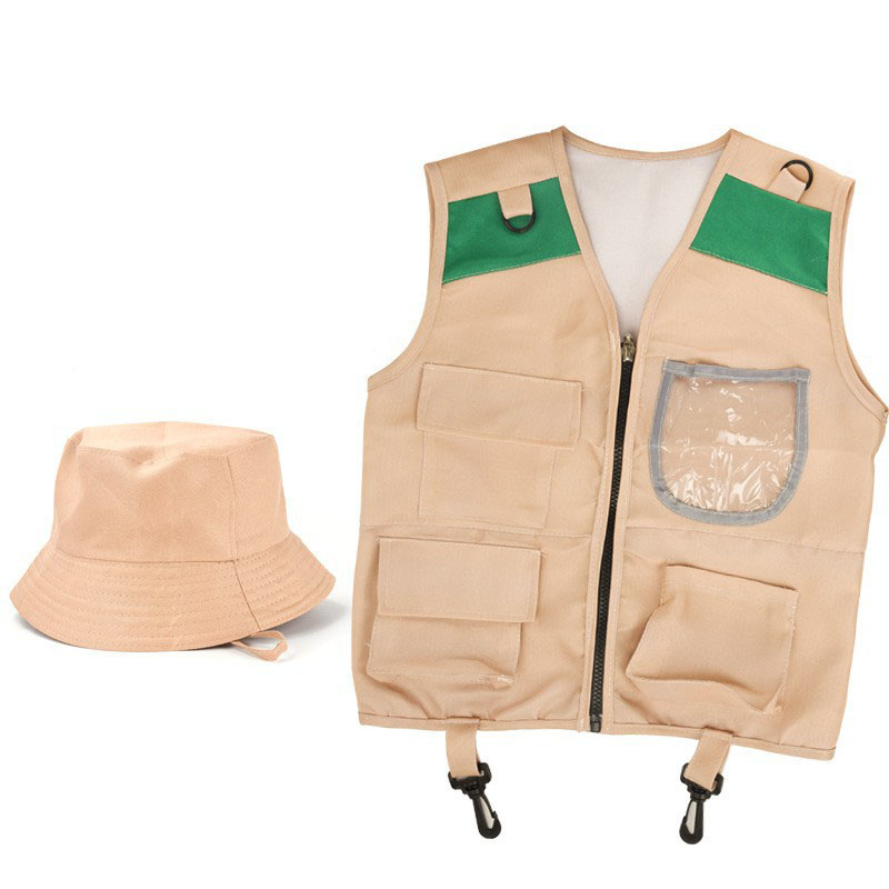 2026年新作 キッズエクスプローラーハット＆ベスト ドレス - Outdoor Adventure Kit For Boys のレビューと価格