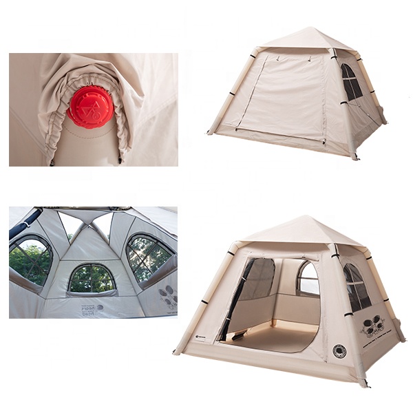 TAILI 5.5KG 防水キャンプテント インフレータブル - Outdoor Adventure Youtube のレビューと価格
